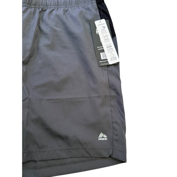 RBX NWT Mens Large Training Shorts 7" Inseam Lightweight Moisture-Wicking Quick- - Picture 7 of 16